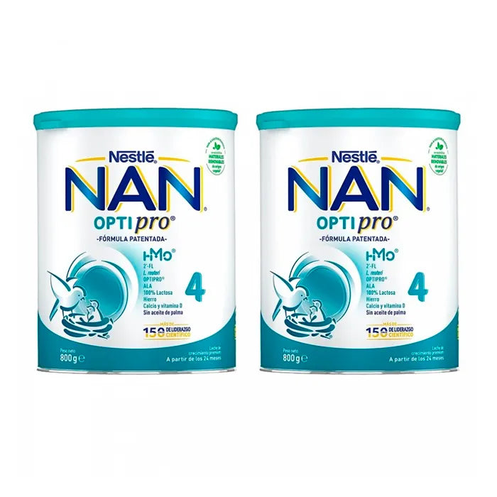 NESTLE NESTLE Nan 4 Wachstum Duplo 2 x 800 g Babynahrung Kosmetik
