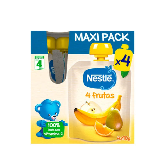 NESTLE NESTLE Sachet of 4 Fruits Kosmetik Set 4 x 90g Maxi Pack