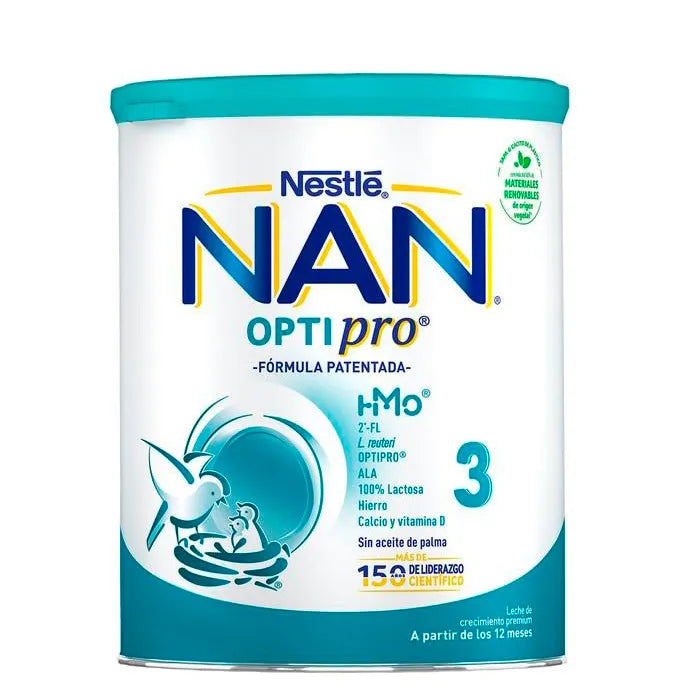 NESTLE Nan Optipro 3 Babynahrung Pulver 1200 g Flasche