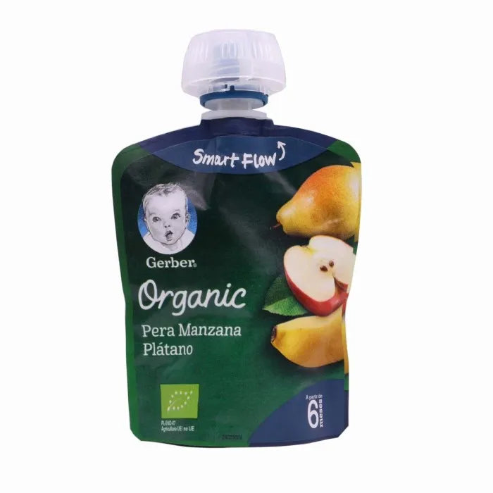 GERBER GERBER Organic Birne Apfel Banane 4er Pack Kosmetikprodukt