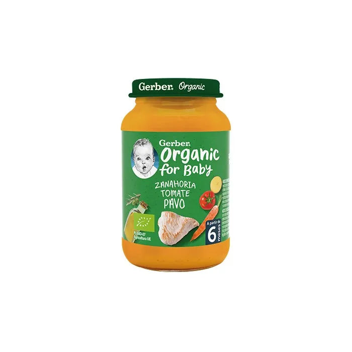 GERBER GERBER Organic Karotte Tomate Pute Kosmetik 190 g