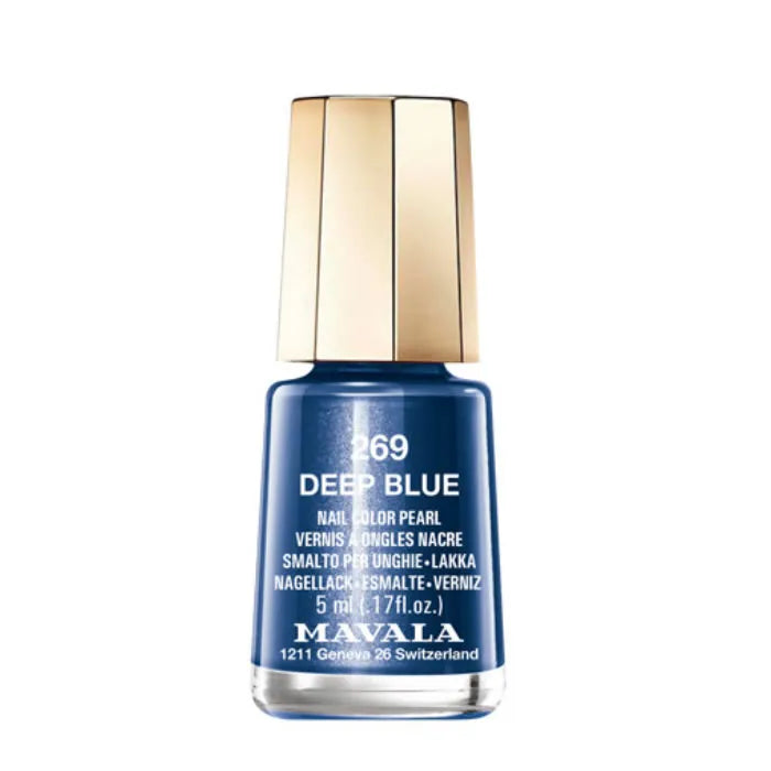 MAVALA MAVALA Nagellack 269 Deep Blau 5 ml Nagelfarbe Lack für Fingernägel