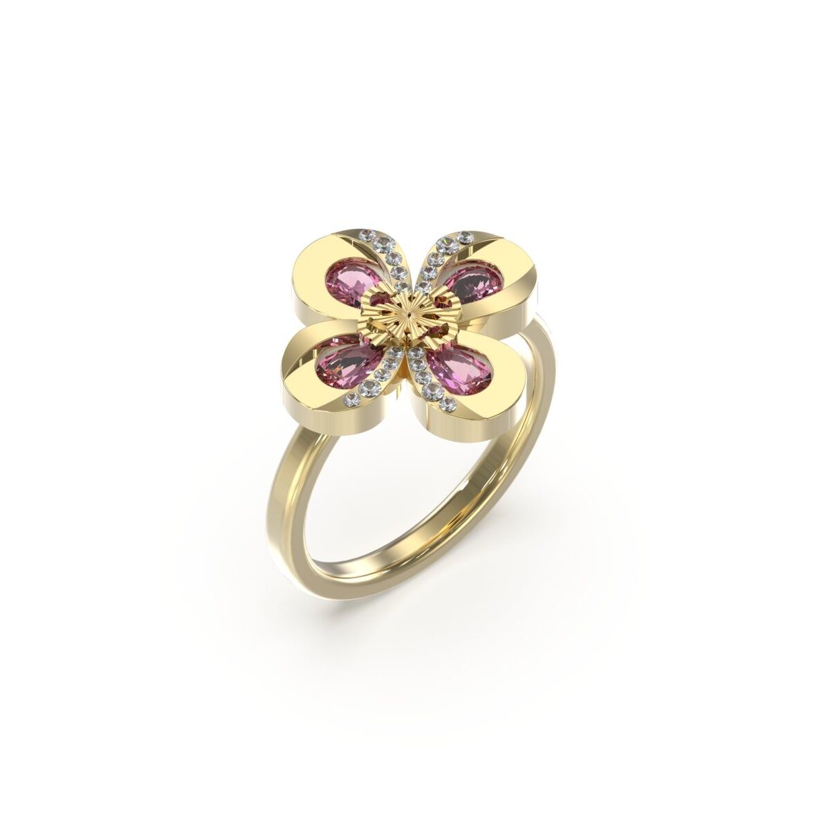 Guess Damenring Guess Jubr03061Jwygpk58 18