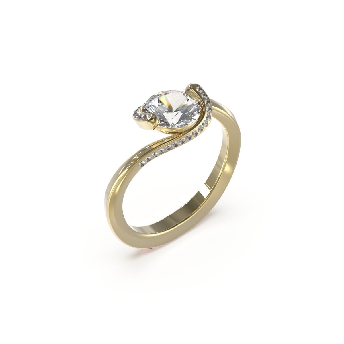 Guess Damenring Guess Jubr03177Jwyg54 14