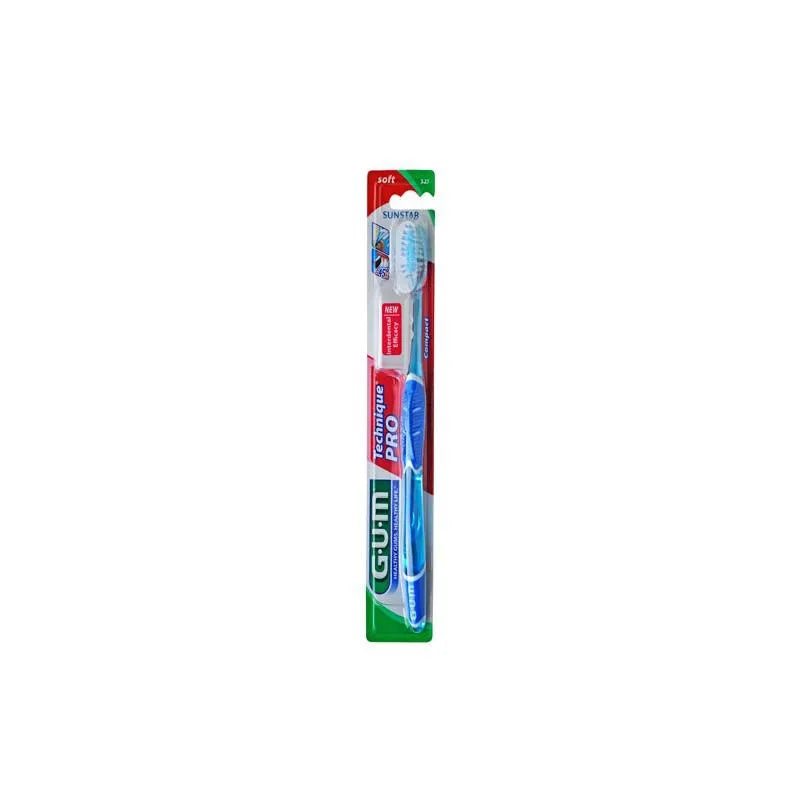 GUM GUM Technique Pro Kompakte weiche Zahnbürste 1 Stück Kosmetik
