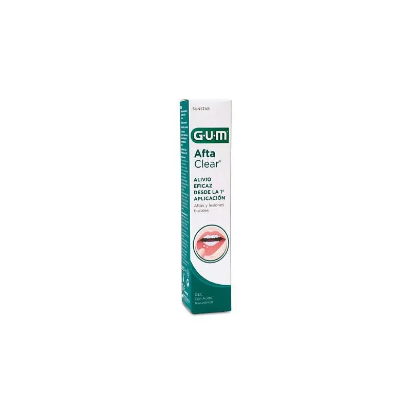 GUM GUM Afta Clear Gel 10 ml Gel zur Anwendung bei Aphthen Kosmetik