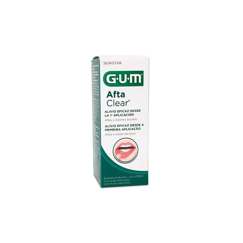 GUM GUM Gummi Afta Klar Mundspülung 120 ml Conditioner