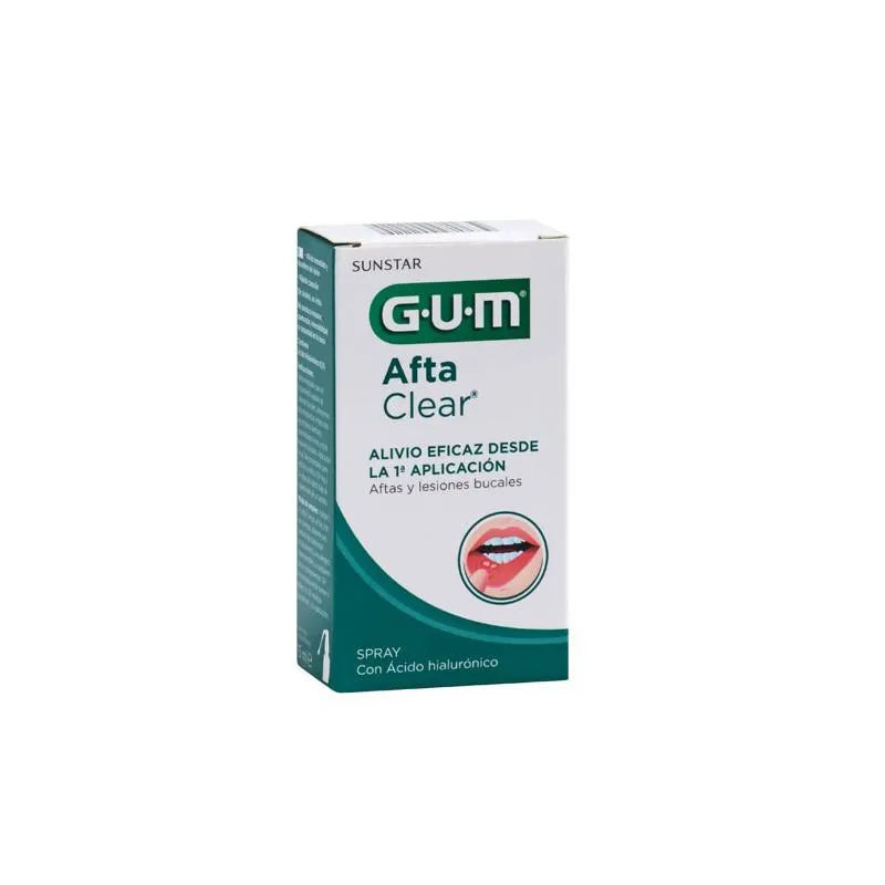 GUM GUM Gum Spray Afta Clear 15 ml zur Anwendung bei Mundpflege Sonnenpflege
