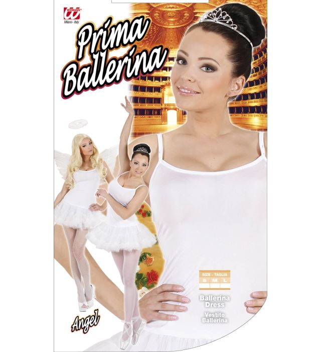 PRIMA BALLERINA Ballerinakleid mit Tüllrock für Fasnacht und Karneval