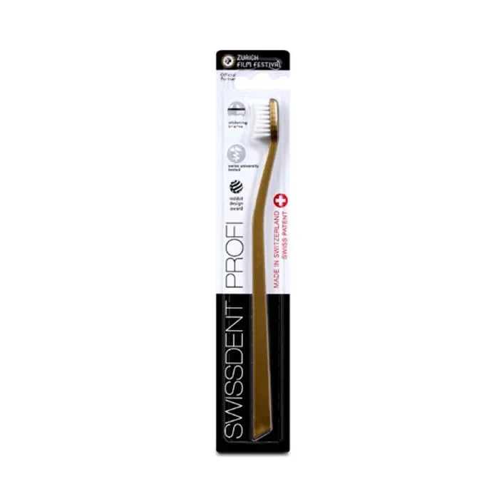 SWISSDENT SWISSDENT Profi Whitening Classic Zahnbürste Golden Farbe Kosmetik