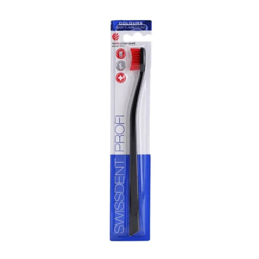SWISSDENT Swissdent Profi Colours Schwarze Und Rote Zahnbürste Kosmetik