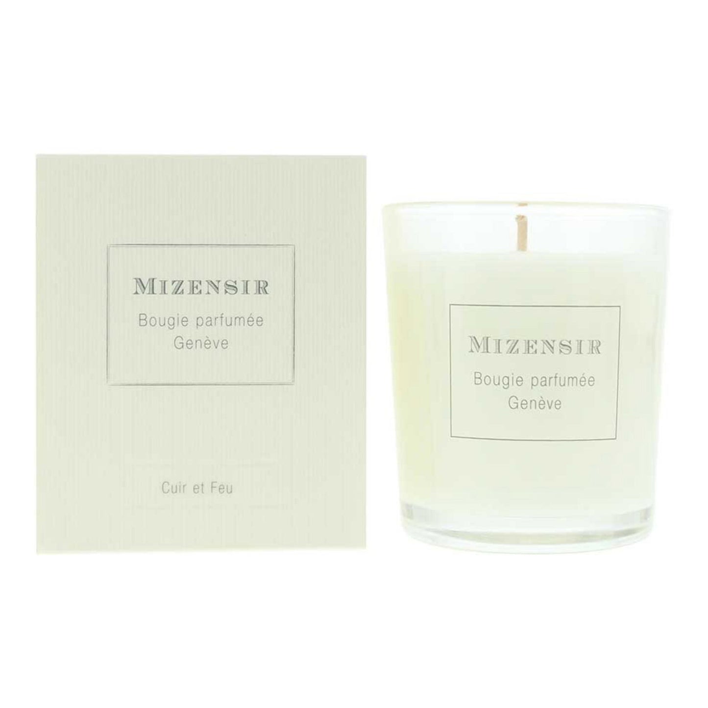 Mizensir Mizensir, Cuir Et Feu, Holzig, Duftkerze, 90 g Regular