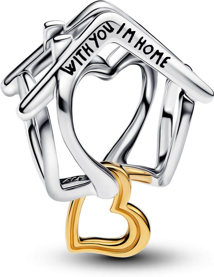 PANDORA CHARMS Mod. HOME & HEART