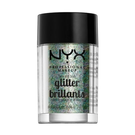 NYX NYX Glitter Brillants Face and Body Crystal 2,5 g Glitzer für Gesicht und Körper Kosmetik