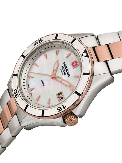 SWISS ALPINE MILITARY Armbanduhr Mod. 7740-1153 – Seitenansicht