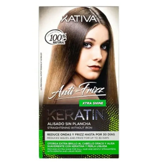 KATIVA Kativa Keratin Anti-Frizz Straightening Extra Shine Haarpflege Produkt Kosmetik