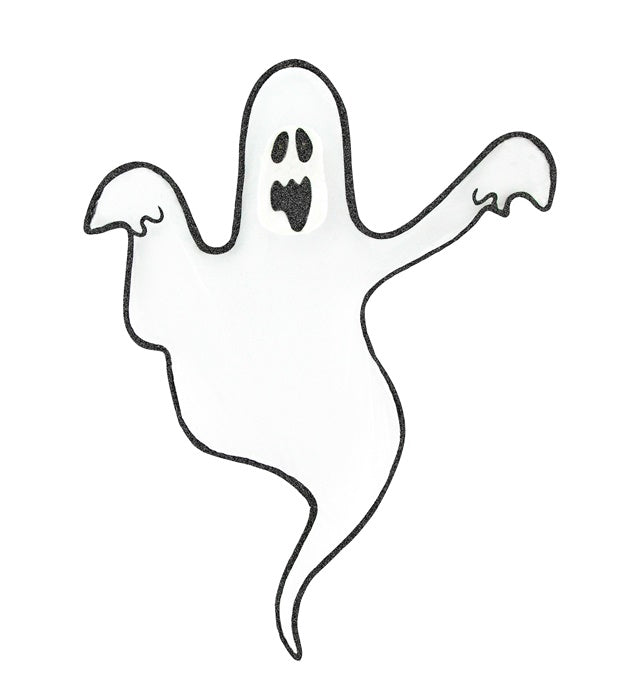 Gespenst mit blinkenden LED-Augen leuchtend Halloween Dekoration 48x60 cm