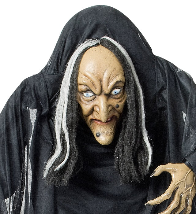 Hexenfigur mit Buckel 140 cm Halloween Fasnacht Dekoration