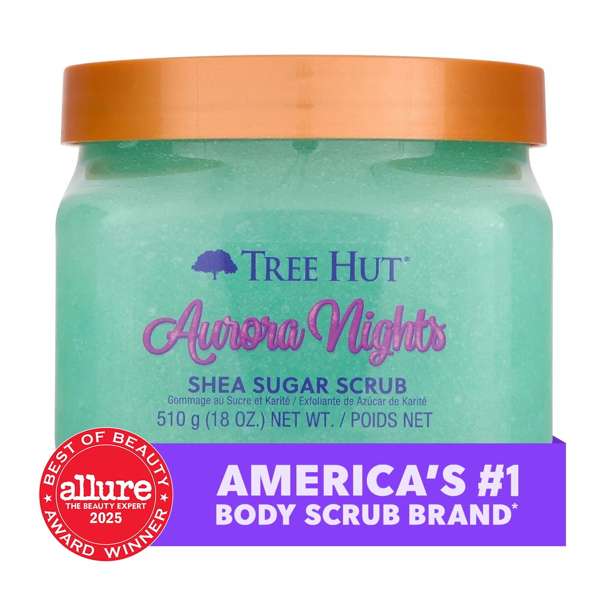 Tree Hut Aurora Nights Zuckerpeeling 510 g