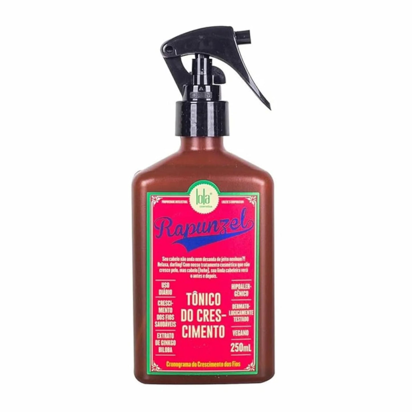 LOLA COSMETICS LOLA COSMETICS Rapunzel Tónico Capilar Crecimiento Anticaída 250 ml Haarwasser Kosmetik