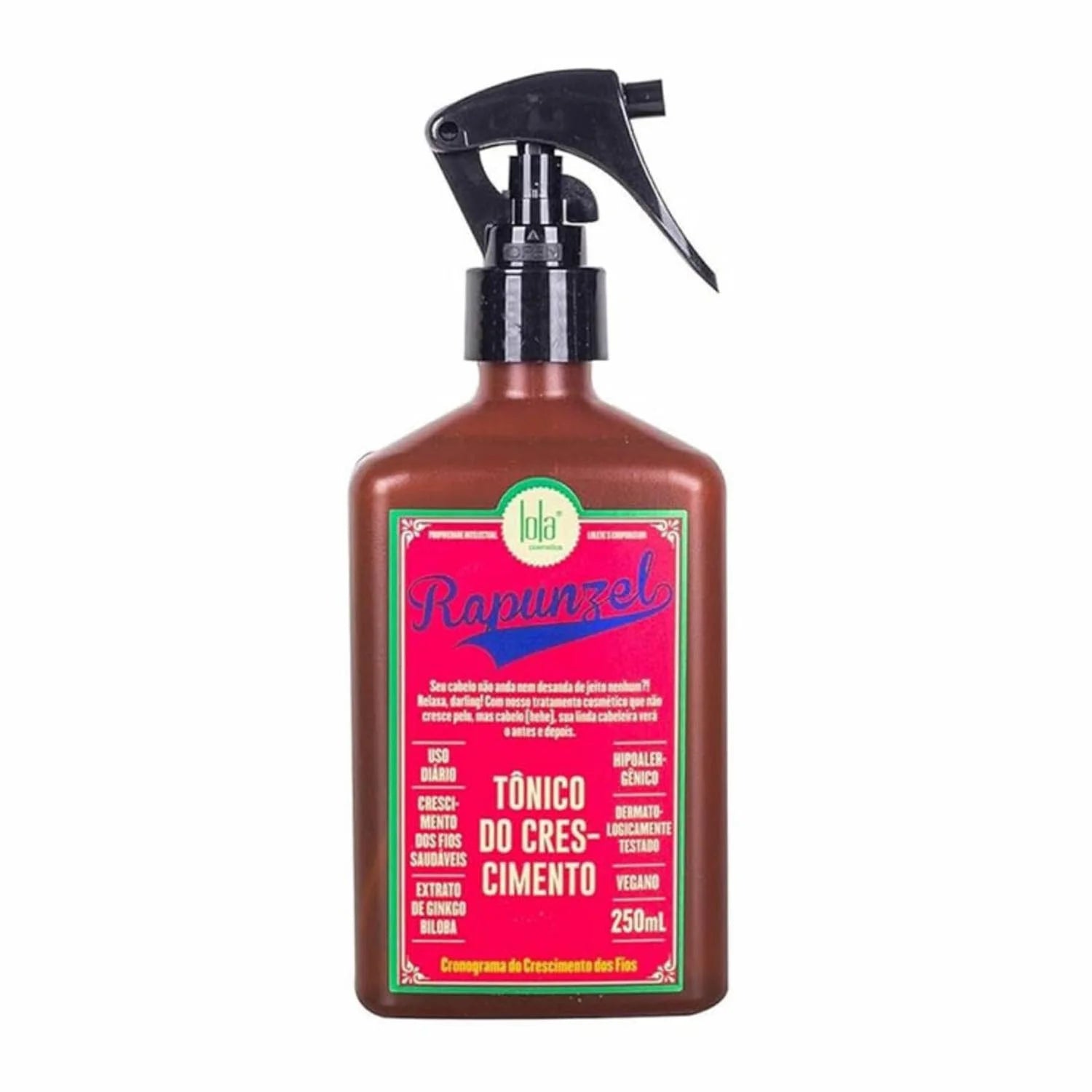 LOLA COSMETICS LOLA COSMETICS Rapunzel Tónico Capilar Crecimiento Anticaída 250 ml Haarwasser Kosmetik
