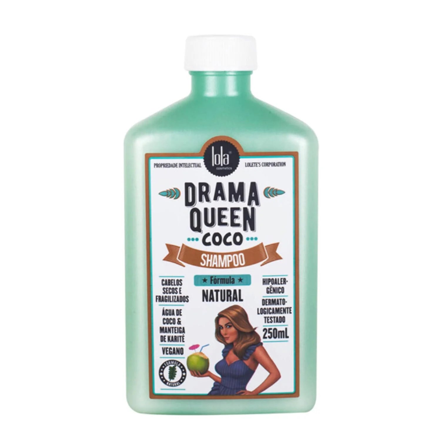 LOLA COSMETICS LOLA COSMETICS Drama Queen Coco Shampoo Natural 250 ml Kosmetik