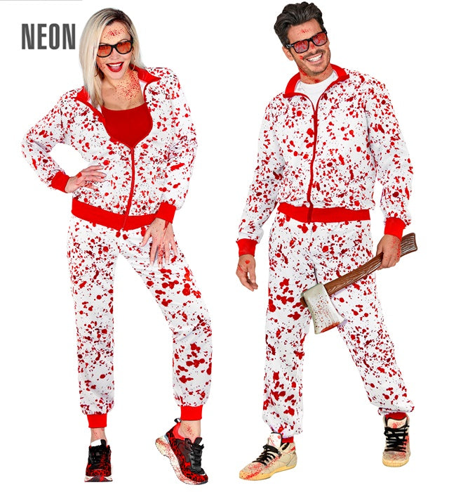 Blutbad Party Fashion Trainingsanzug mit Oberteil und Hose für Fasnacht