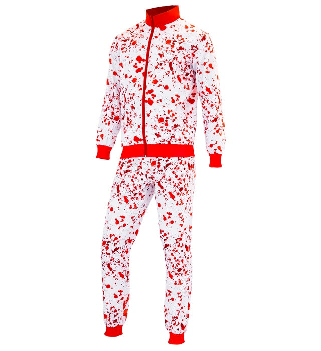 Blutbad Party Fashion Trainingsanzug mit Oberteil und Hose für Fasnacht