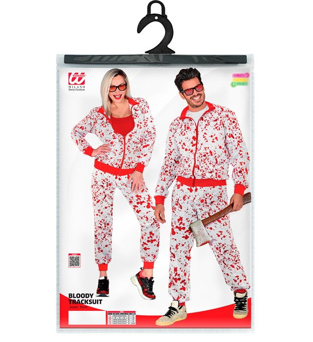 Blutbad Party Fashion Trainingsanzug mit Oberteil und Hose für Fasnacht