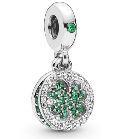 PANDORA CHARMS Mod. LUCKY FOUR-LEAF CLOVER