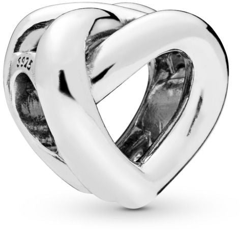 PANDORA Knotted Heart Charm mit verschlungenem Herzmotiv – Produktansicht