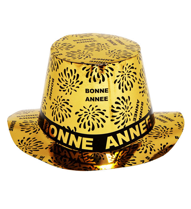 Goldener Zylinder als elegantes Fasnacht- und Silvesteraccessoire