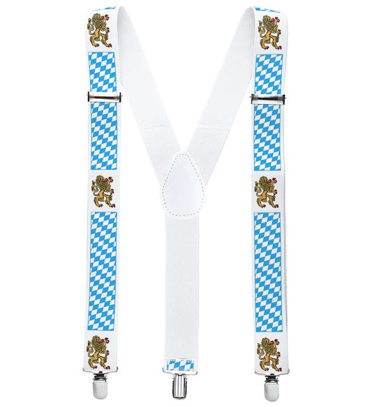 Bayerische Hosenträger in traditionellem Design als Trachtenzubehör