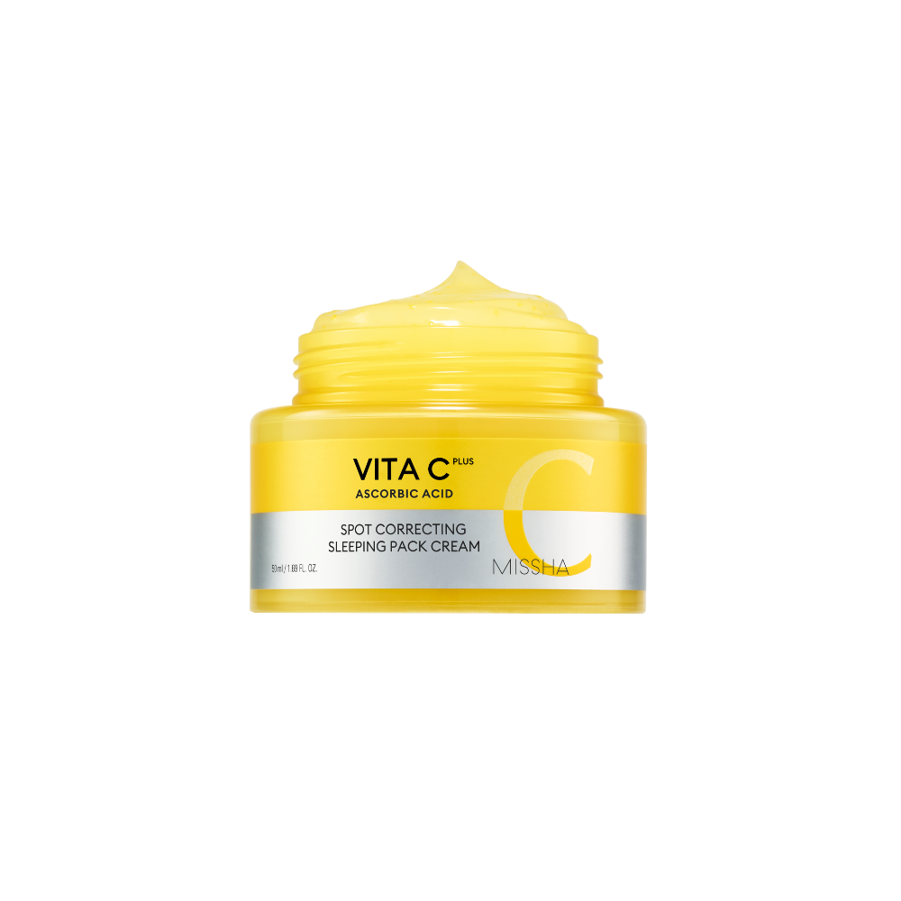 MISSHA MISSHA Vita C Plus Spot Correcting Sleeping Pack Cream 50 ml Nachtpflege Creme