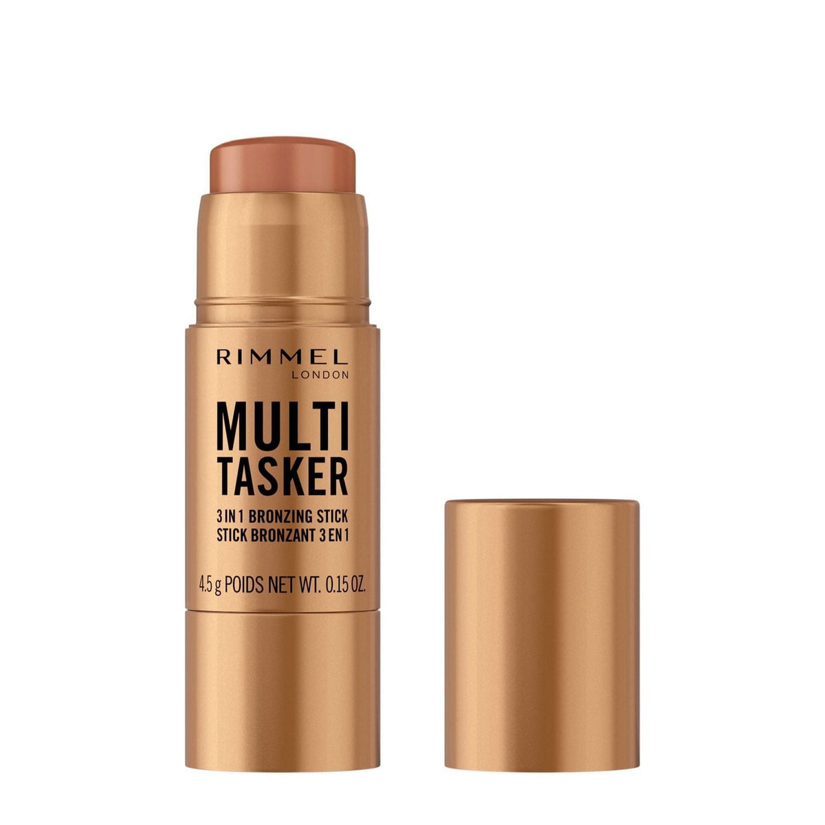Rimmel London Multitasker Stick Bronceador 3-in-1 02 Medium 4,5 g