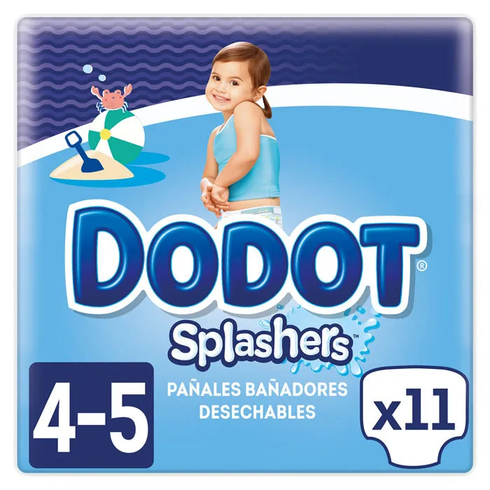 DODOT DODOT Splashers T-4 Schwimmwindeln 11 Stück Kosmetik