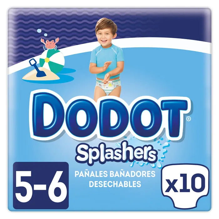 DODOT DODOT Splashers T-5 Schwimmwindeln 10 Stück Kosmetik