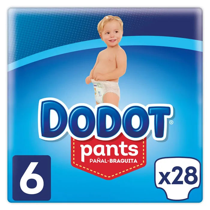 DODOT DODOT Pants T-6 Windelhosen 28 Stück Kosmetik