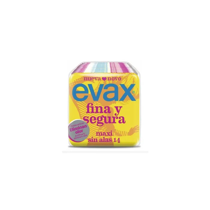 EVAX EVAX Fina & Segura Maxi Damenbinden ohne Flügel 14 Stück Kosmetik