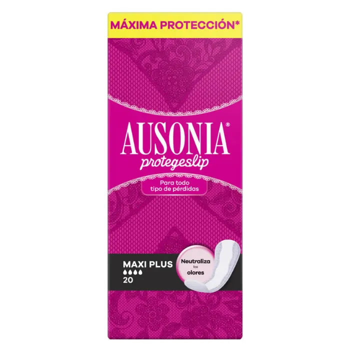 AUSONIA Ausonia Protegeslip Maxiplus Slipeinlagen 20 Stück Kosmetik