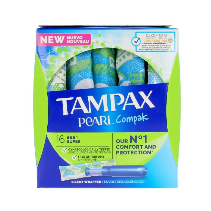 TAMPAX TAMPAX Pearl Super Tampons 18 Stück Kosmetik
