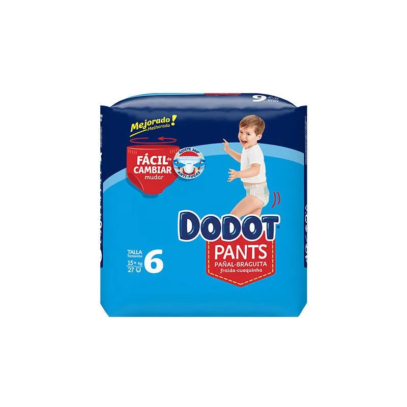 DODOT DODOT Pants Größe 6 Windelhosen 27 Stück Kosmetik