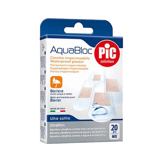 PIC SOLUTION PIC SOLUTION Pic Aquabloc bakterizider Klebeverband Sortiment 20 Stück Kosmetik