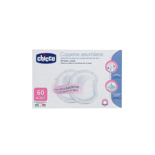 CHICCO CHICCO Antibakterielle Absorbierende Scheiben für die Hautpflege Kosmetik
