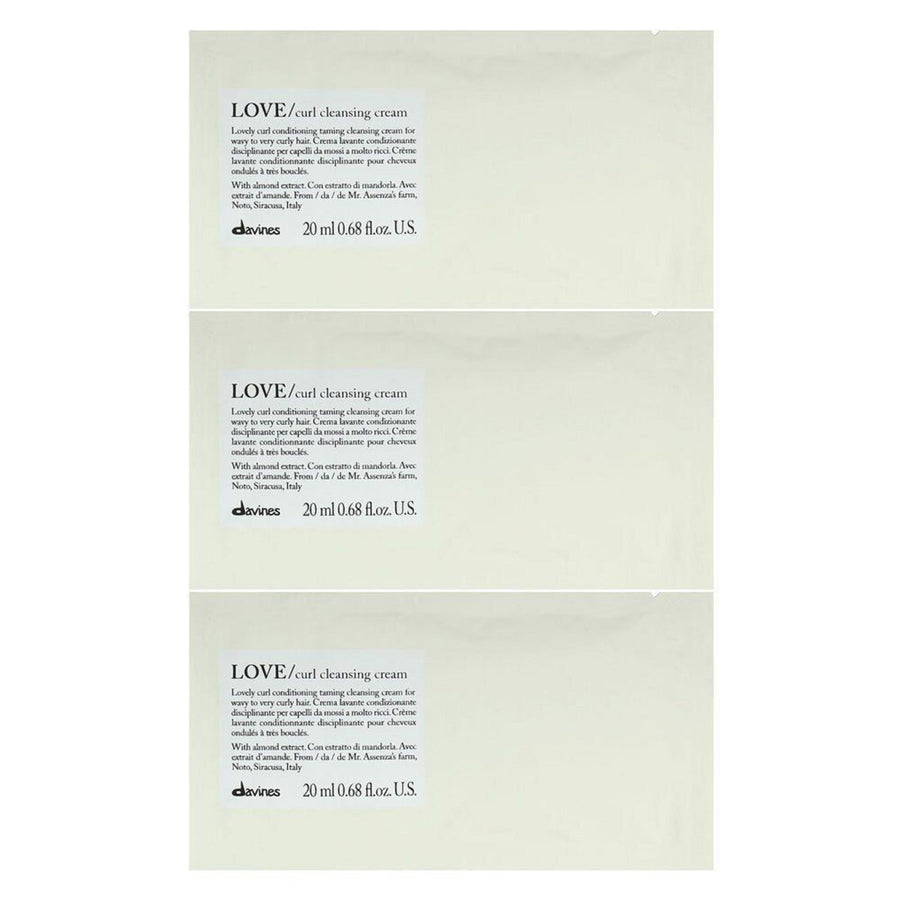 Davines LOVE Curl Shampoo für lockiges Haar, 12 × 20 ml