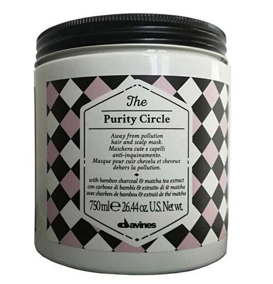 Davines Davines, The Purity Circle, Kopfhautbehandlungs-Crememaske, Detoxification, 750 ml Regular