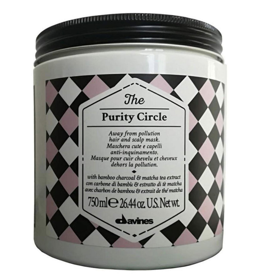 Davines Davines, The Purity Circle, Kopfhautbehandlungs-Crememaske, Detoxification, 750 ml Regular