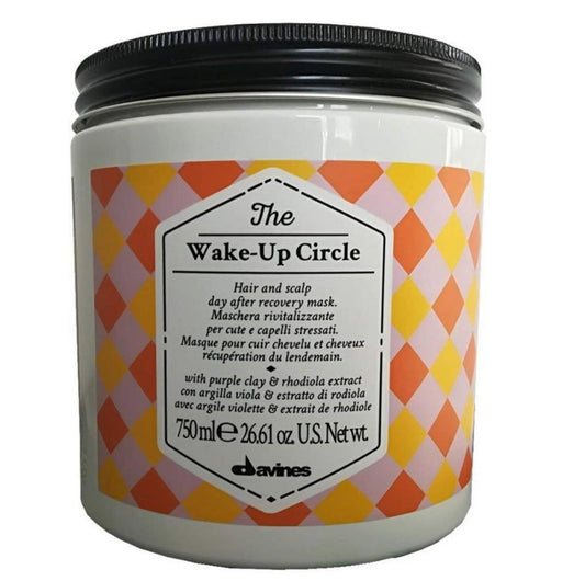 Davines Davines, The Wake-Up Circle, Haarbehandlung Tonerde-Maske, Restoring, 750 ml Regular