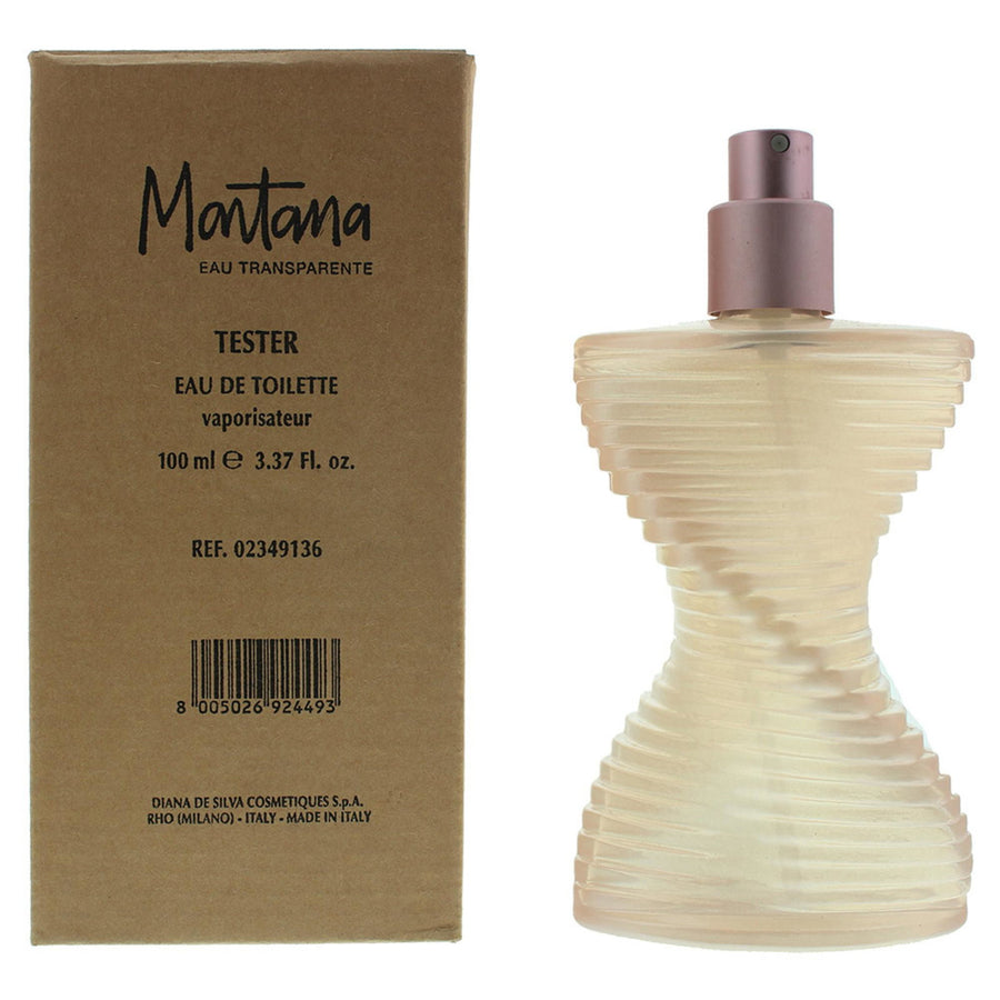 Montana Eau Transparente Eau de Toilette für Frauen 100 ml Tester