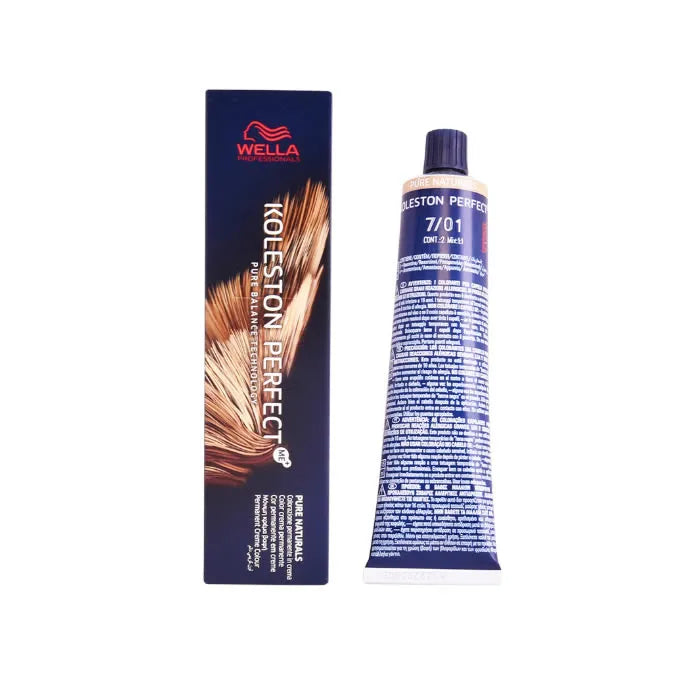 WELLA Wella Koleston Perfect Me+ Haarfarbe 7/01 Pure Naturals 60 ml Kosmetik